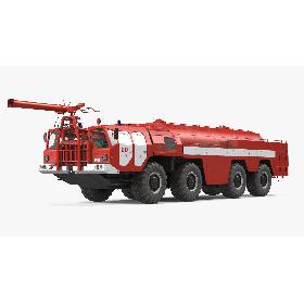 3D MAZ AA 60 Airport Fire Fighting Vehicle